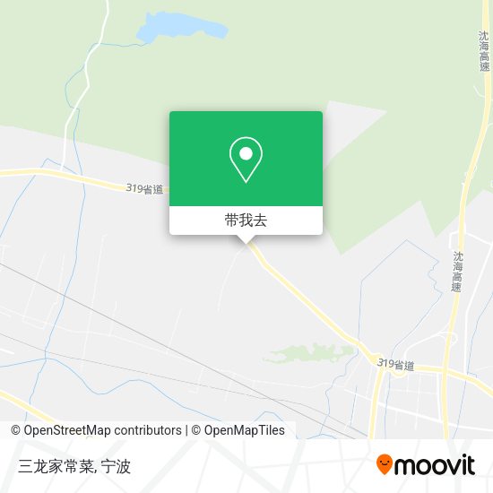 三龙家常菜地图