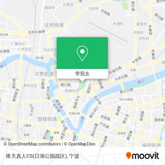 甬天真人CS(日湖公园战区)地图