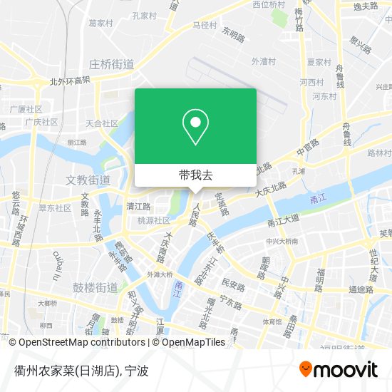 衢州农家菜(日湖店)地图
