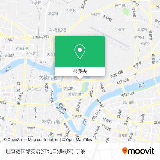 理查德国际英语(江北日湖校区)地图