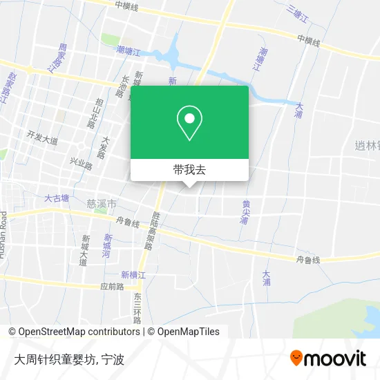 大周针织童婴坊地图