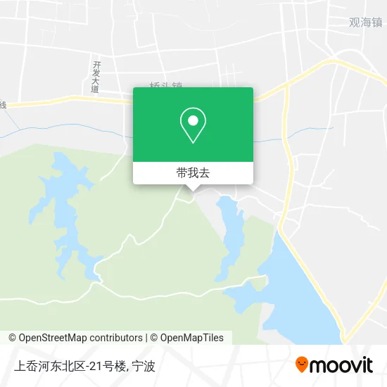上岙河东北区-21号楼地图