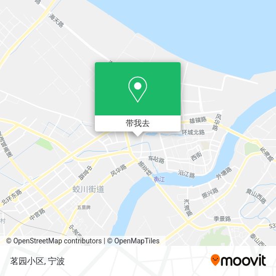 茗园小区地图