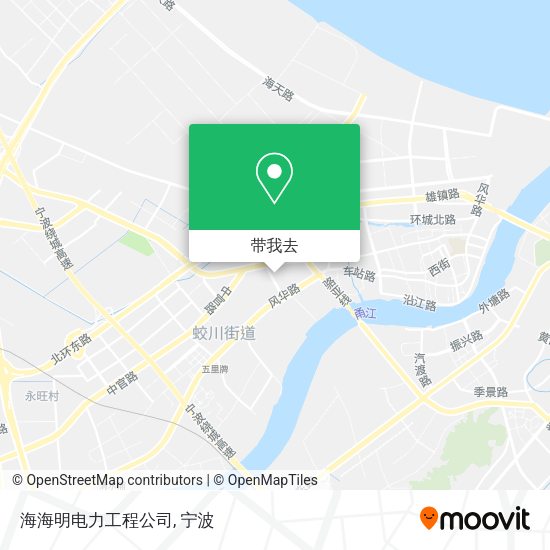 海海明电力工程公司地图
