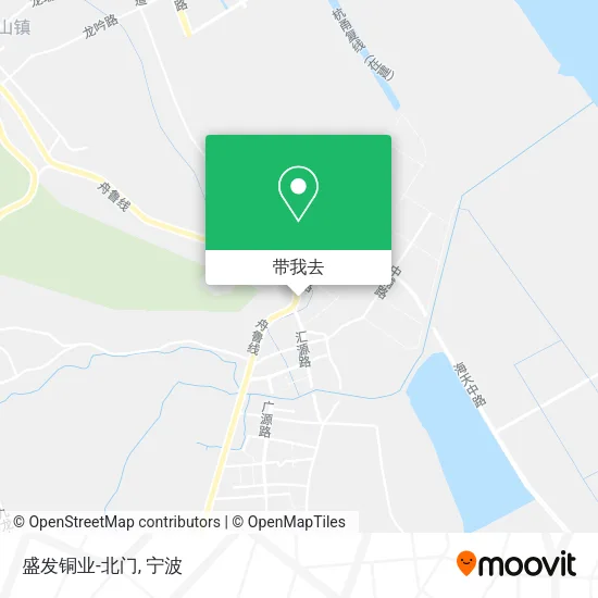 盛发铜业-北门地图