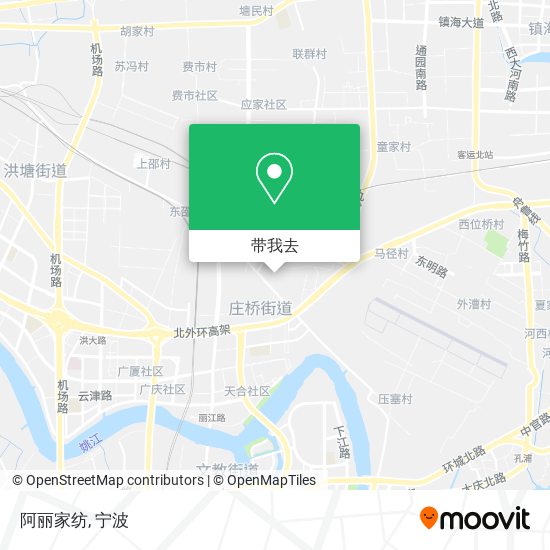 阿丽家纺地图