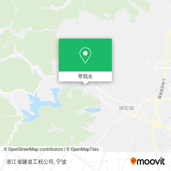 浙江省隧道工程公司地图