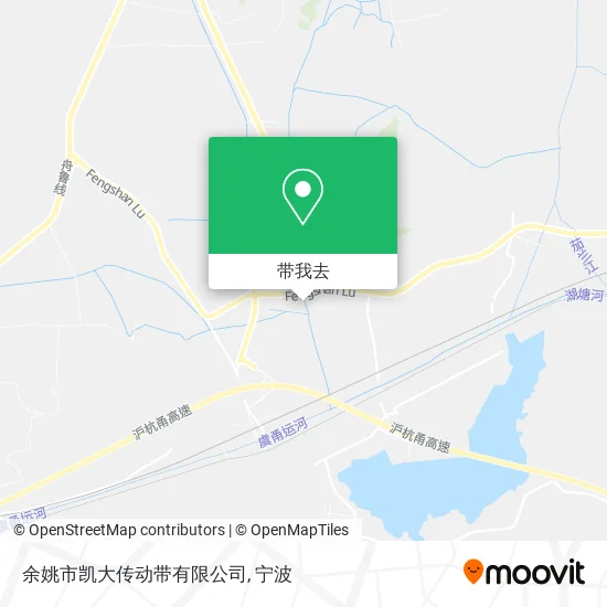 余姚市凯大传动带有限公司地图