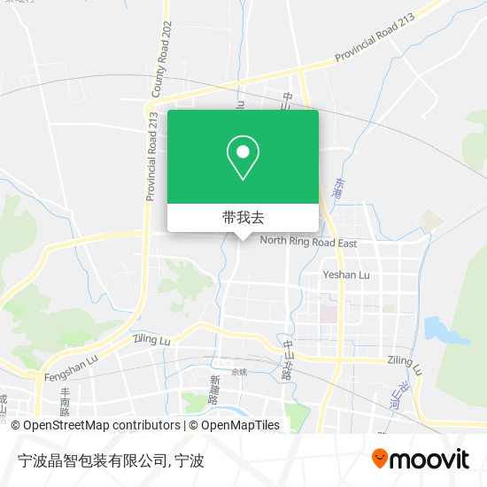 宁波晶智包装有限公司地图