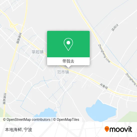 本地海鲜地图