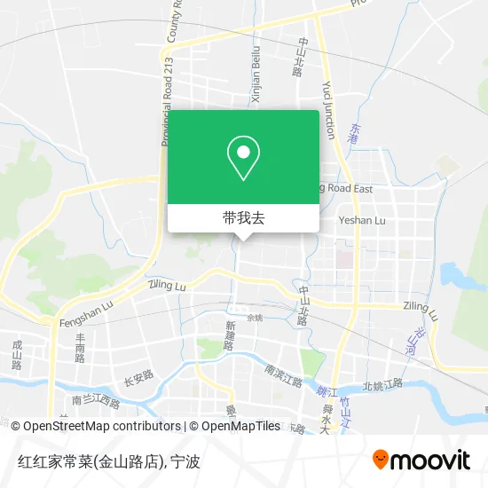 红红家常菜(金山路店)地图