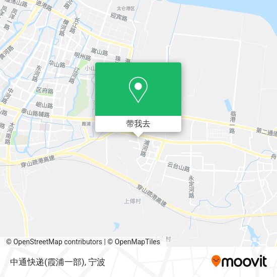 中通快递(霞浦一部)地图