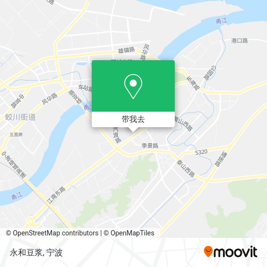 永和豆浆地图