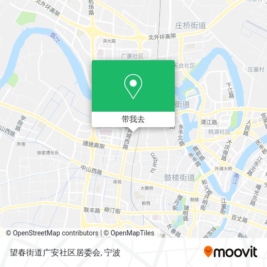 望春街道广安社区居委会地图