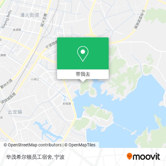 华茂希尔顿员工宿舍地图