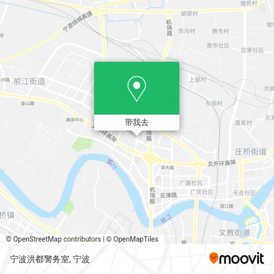 宁波洪都警务室地图