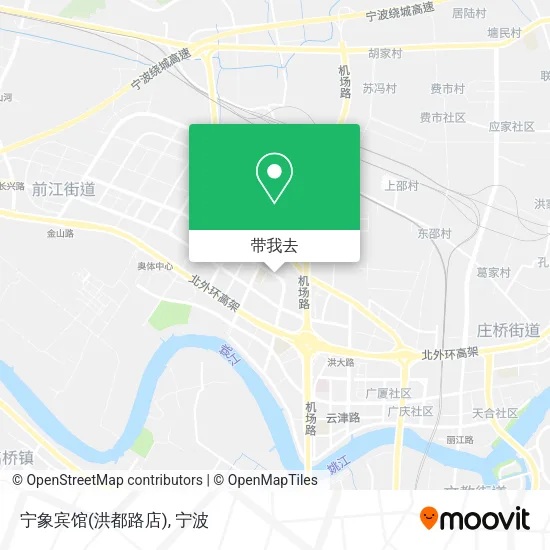 宁象宾馆(洪都路店)地图