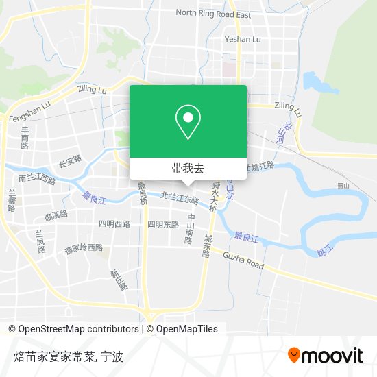 焙苗家宴家常菜地图