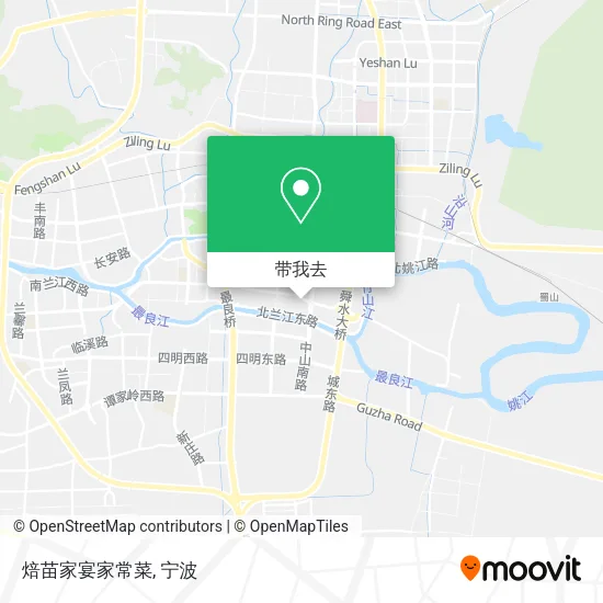 焙苗家宴家常菜地图