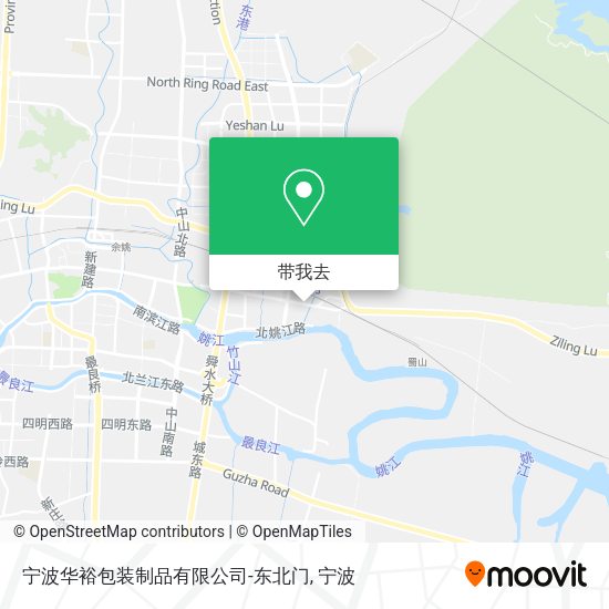 宁波华裕包装制品有限公司-东北门地图