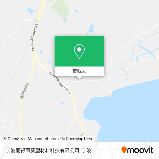 宁波丽得而新型材料科技有限公司地图