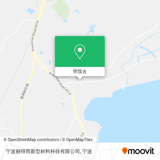 宁波丽得而新型材料科技有限公司地图