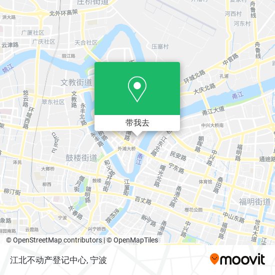 江北不动产登记中心地图