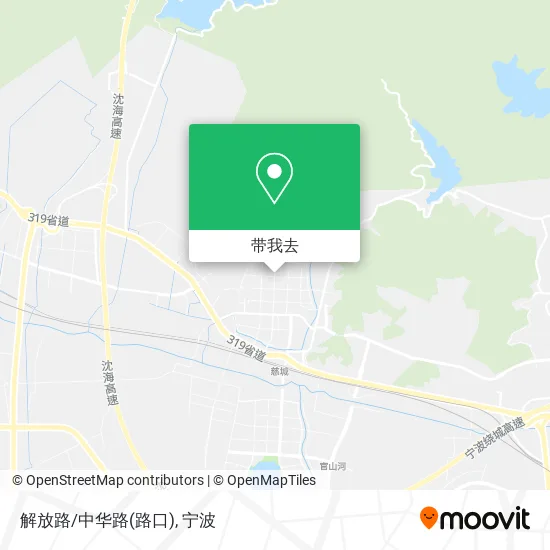 解放路/中华路(路口)地图