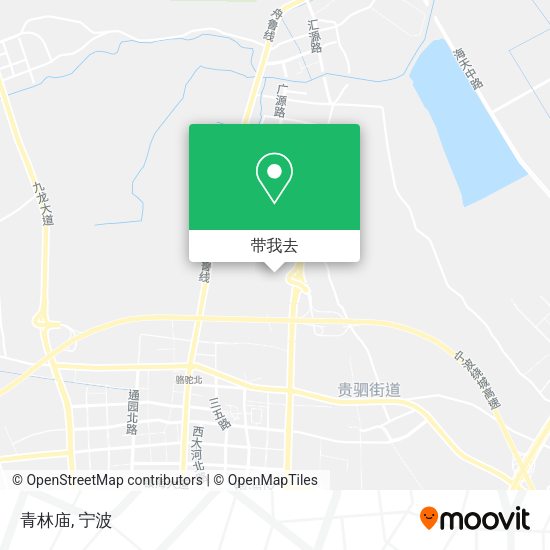 青林庙地图