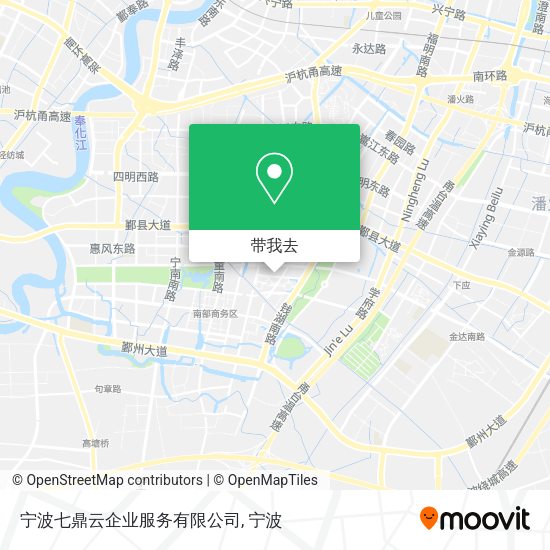 宁波七鼎云企业服务有限公司地图