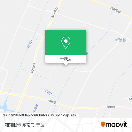 翱翔服饰-东南门地图