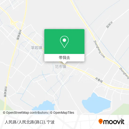 人民路/人民北路(路口)地图