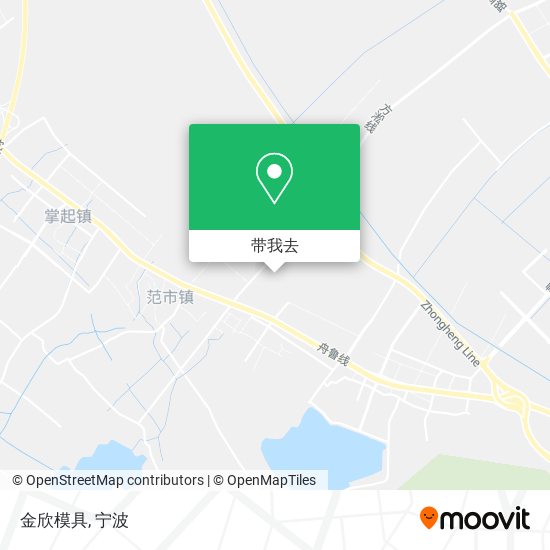 金欣模具地图
