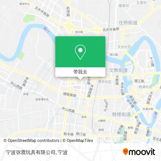 宁波弥鹿玩具有限公司地图
