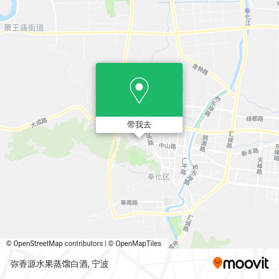 弥香源水果蒸馏白酒地图