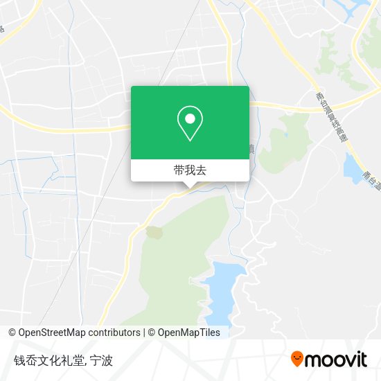 钱岙文化礼堂地图