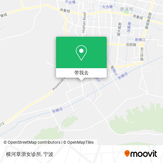 横河章浙女诊所地图