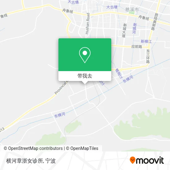 横河章浙女诊所地图
