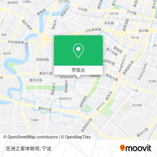 亚洲之窗体验馆地图
