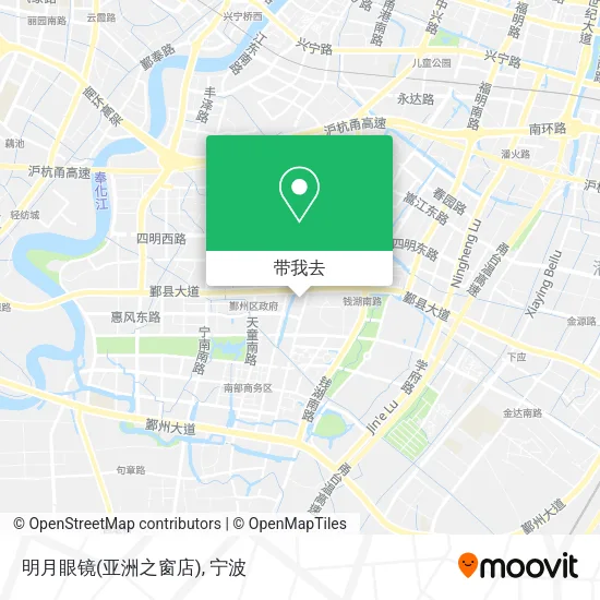 明月眼镜(亚洲之窗店)地图