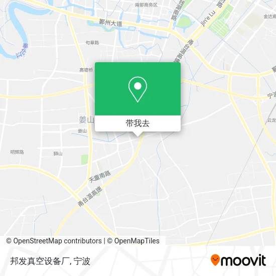 邦发真空设备厂地图