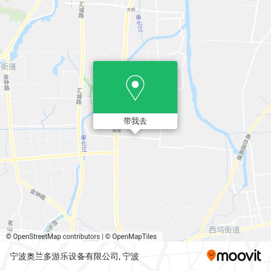 宁波奥兰多游乐设备有限公司地图