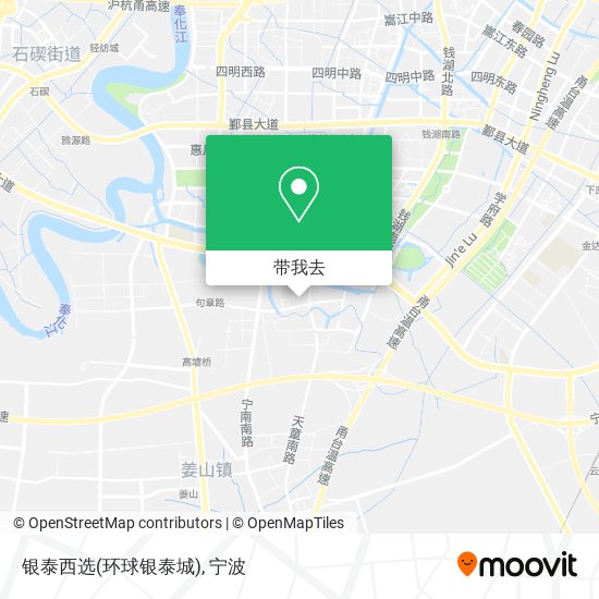 银泰西选(环球银泰城)地图