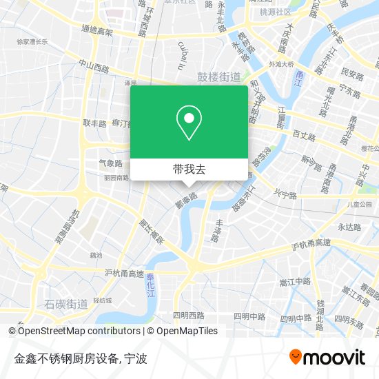 金鑫不锈钢厨房设备地图