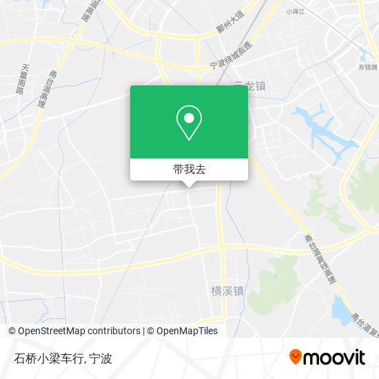 石桥小梁车行地图