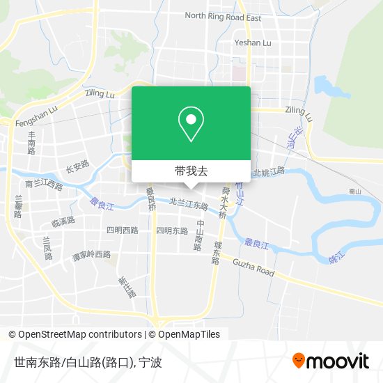 世南东路/白山路(路口)地图