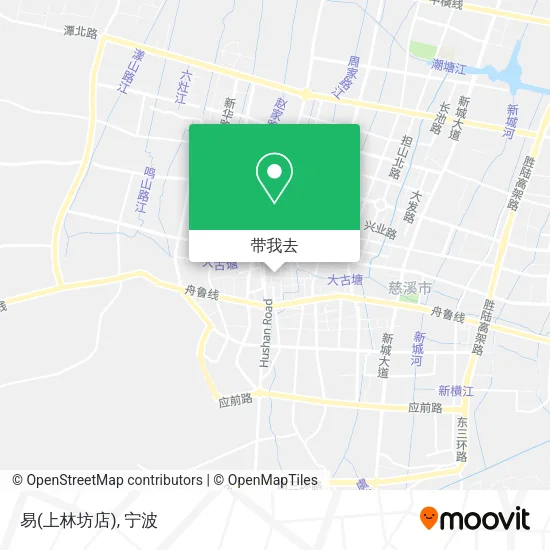 易(上林坊店)地图