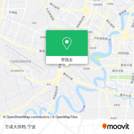 万成大排档地图
