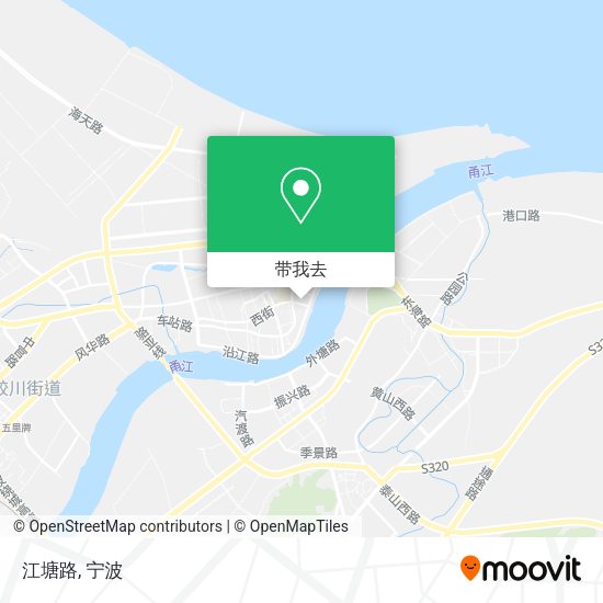 江塘路地图