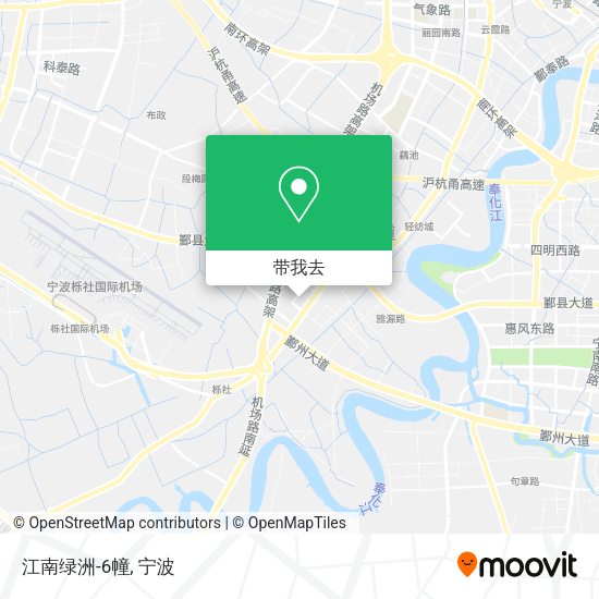 江南绿洲-6幢地图